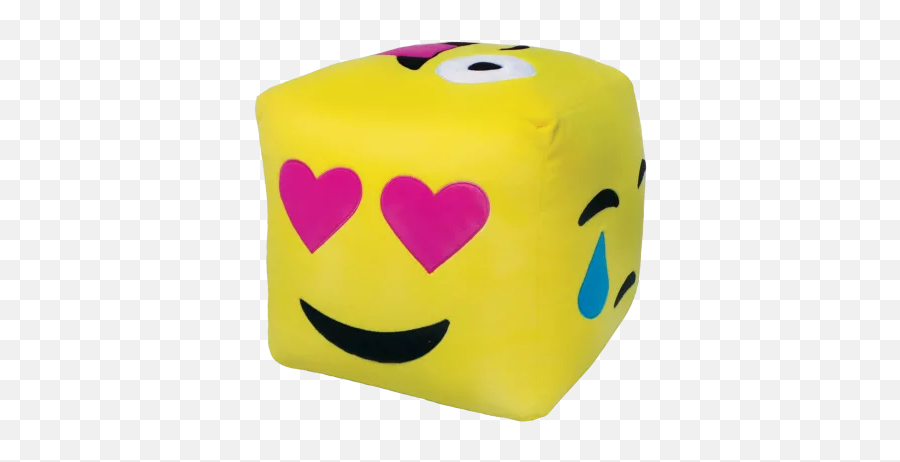 Pillows For Kids - Emoji Cube,Cassette Tape Emoji