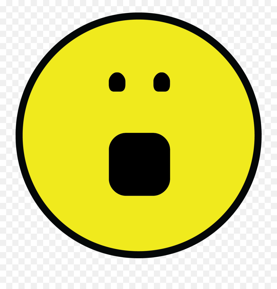 Smiley Face Shocked - Awesome Face Emoji,Shock Emoticon