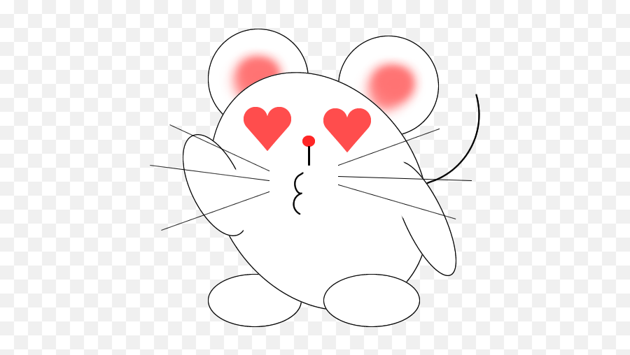 Shy Mouse - Cartoon Emoji,Shy Monkey Emoji