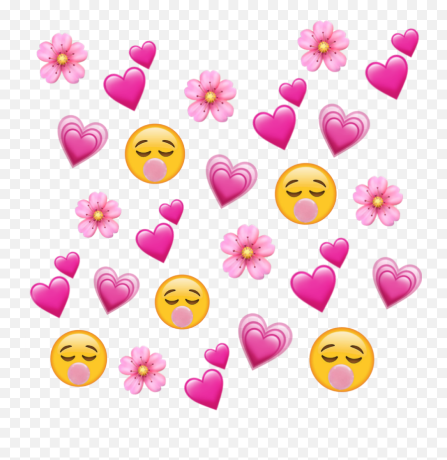 Sticker Love Bubblegum Hearts Emoji,Bubblegum Emoji