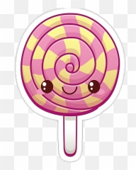 Lollipop Cute Sweet Kawaii Love Fun - Emoji