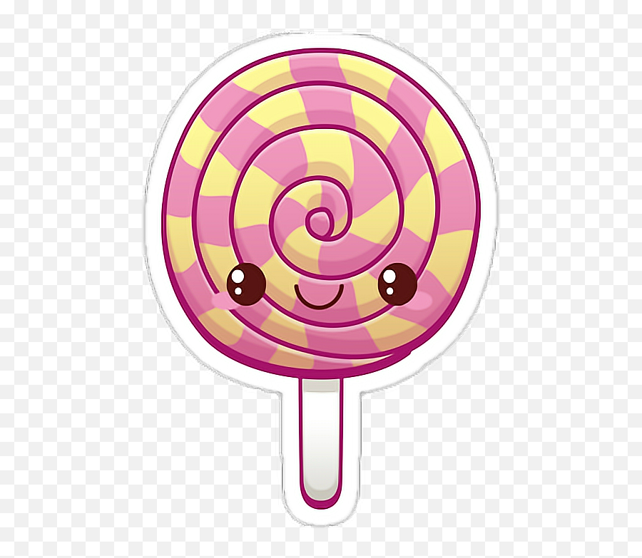 Lollipop Cute Sweet Kawaii Love Fun - Lollipop Emoji,Vacation Emoticon