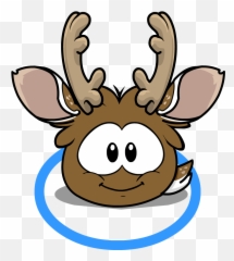 Pin - Puffle From Club Penguin Emoji,Reindeer Emoji