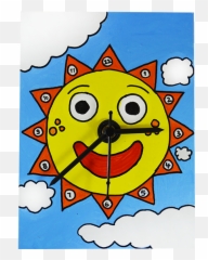 Make Your Own Clock - Smiley Emoji