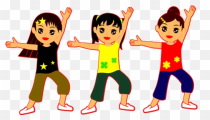 Dancing Girls - Clipart Image Of Emoji