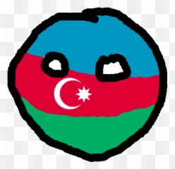 Azerbaijanball - Countryballs Azerbaijan Png Emoji,Eye Emoticon