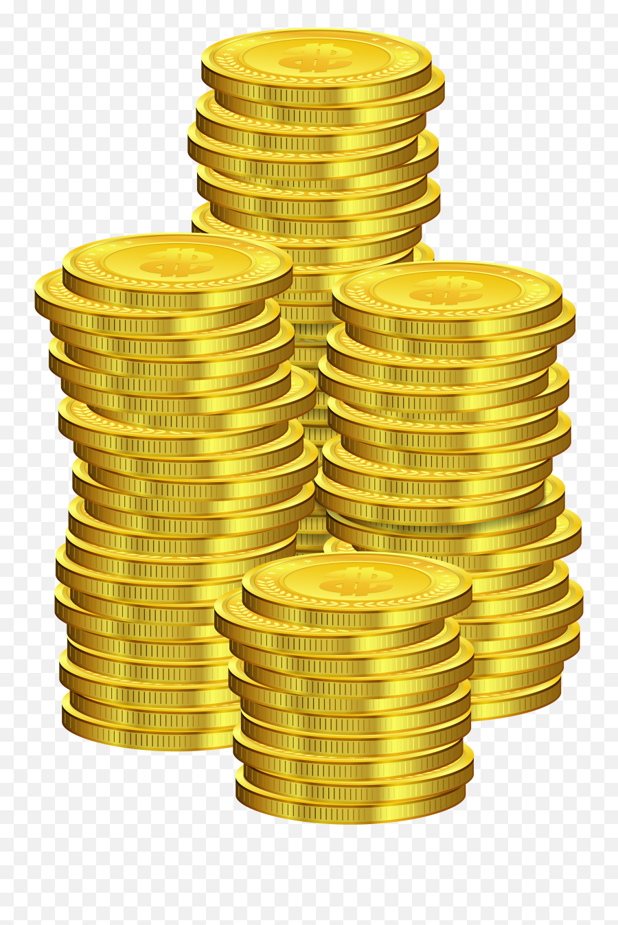 Png Images Pile Of Gold Coins - Coins Clipart Png Emoji,Coin Emoji