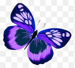 Purple Butterfly Png Kelebek Clipart - Purple Butterfly Clipart Emoji,Moth Emoji