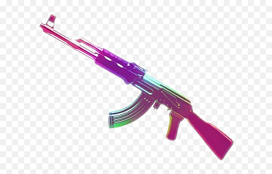 Ak47 - Ak 47 Vaporwave Png Emoji,Ak47 Emoji