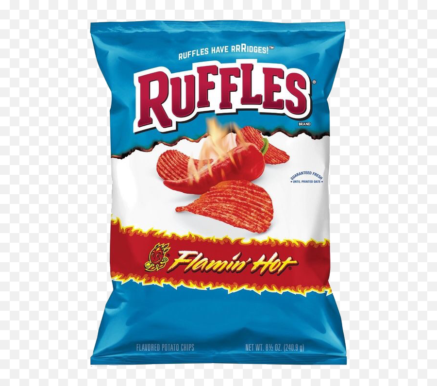 Popular And Trending Ruffles Stickers On Picsart - Flamin Hot Ruffles Emoji,Rice Cracker Emoji