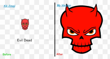 Evil Dead - Cartoon Emoji