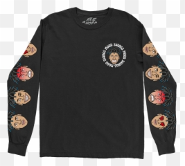 Mood Swings Long Sleeve Black T - Nle Choppa Mood Swings Shirt Emoji,Jersey Emoji
