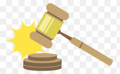 Auction Hammer Or Gavel Clipart - Clipart Hammer And Gavel Emoji,Gavel Emoji