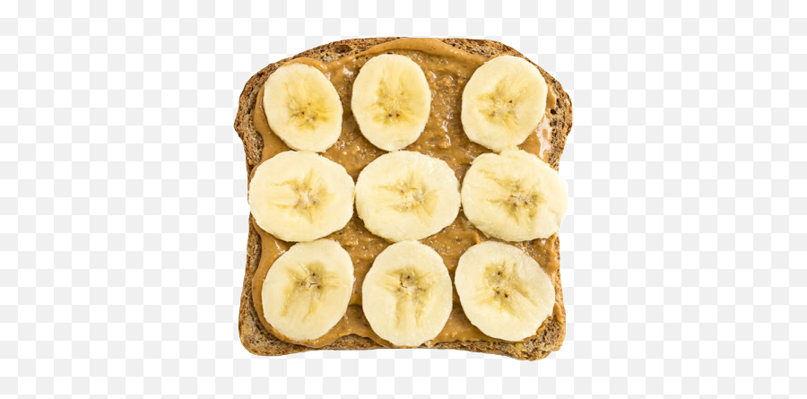 Edit - Toast Bread With Peanut Butter And Banana Emoji,Peanut Butter Emoji