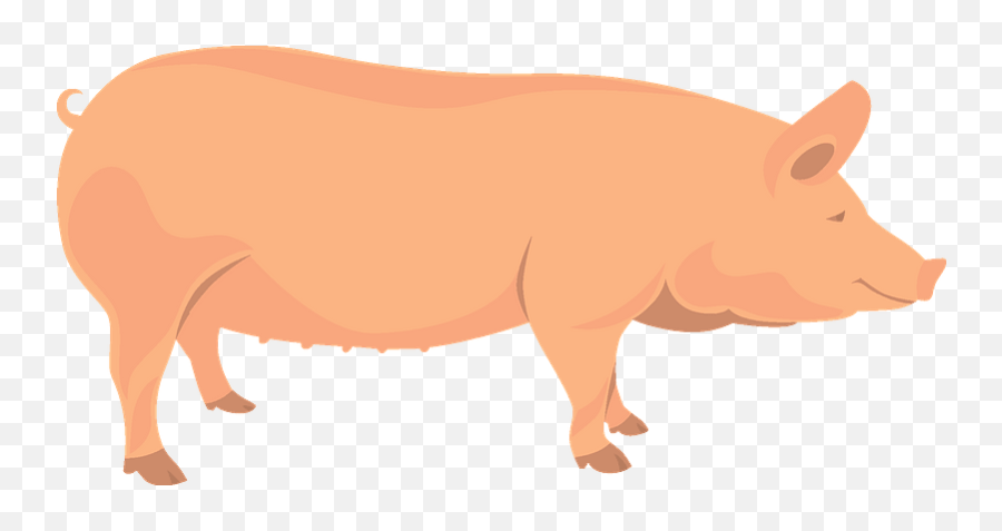 Pig Clipart - Big Emoji,Flying Pig Emoji