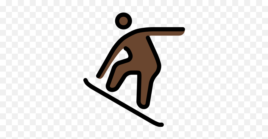 Dark Skin Tone Emoji - Sporty,Figure Skating Emoji
