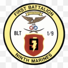 1st Battalion 9th Us Marine Regiment - Marines Logo Emoji