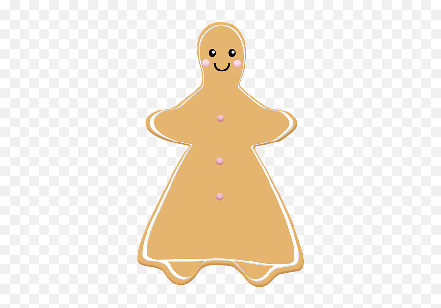 The Gingerbread Man Material - Illustration Emoji,Gingerbread Man Emoji