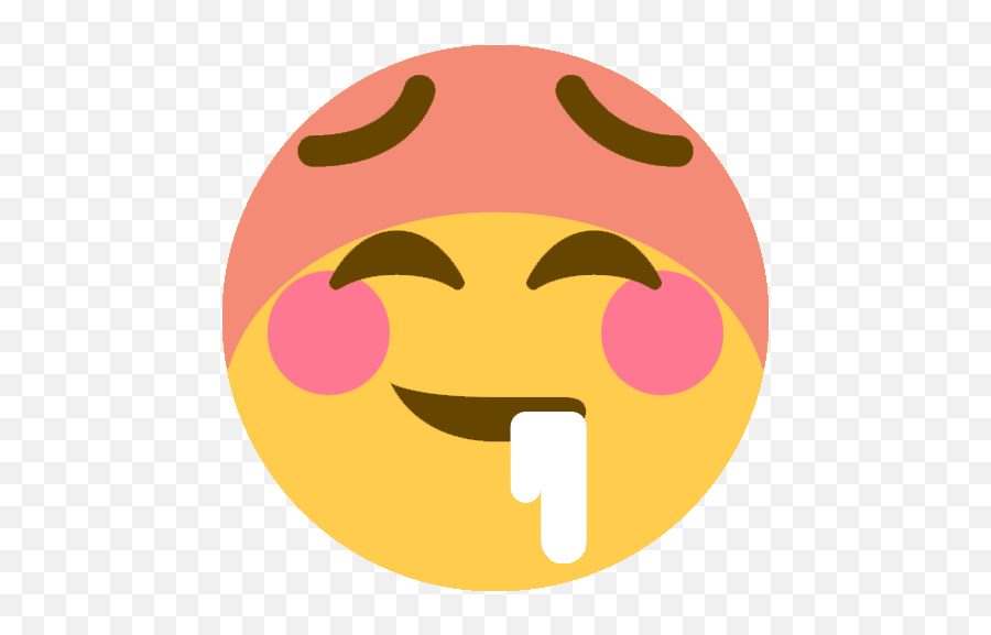 Ahegao - Hentai Emoji For Discord,Ahegao Emoji