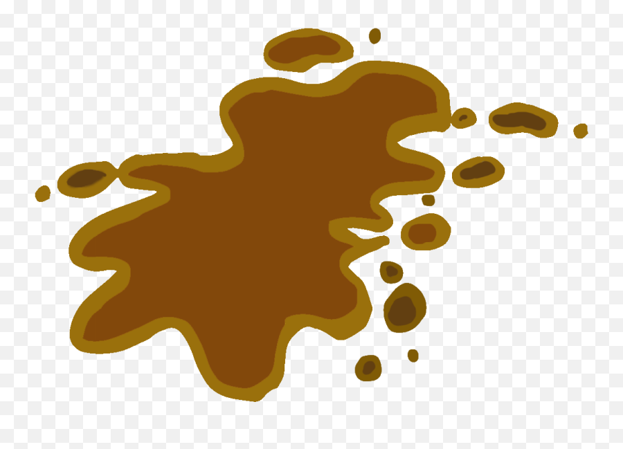 Poop Clipart Big Poop Big Transparent - Shit Stain Clip Art Emoji,Big Turd Emoji