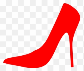 Red Shoe Icon - High Heel Clipart Emoji