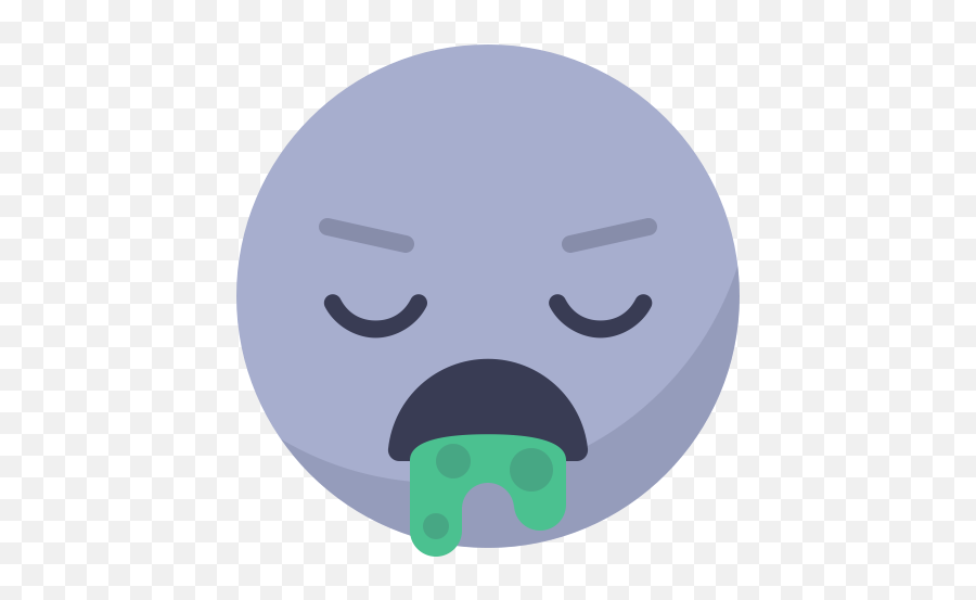 Face Smiley Smile Sick Puke Vomit - Basilica Emoji,Emoticon For Puking