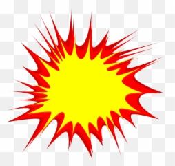 Comic Boom Vector - Explosion Png Emoji