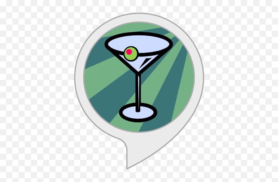 Alexa Skills - Martini Glass Emoji,Martini Emoticon