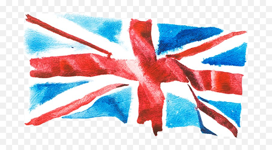 Englandwatercolourflagredbluewhite - Still Life Emoji,England Flag Emoji