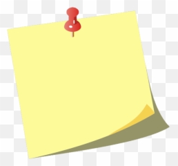 Notice Board Pin Clipart Png - Post It Notes Transparent Gif Emoji,Emoji Bulletin Board