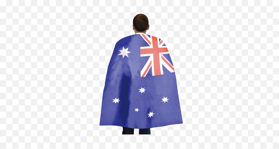 Australia Day - Seasonal Australia Flag Cape Emoji,Australian Flag Emoji