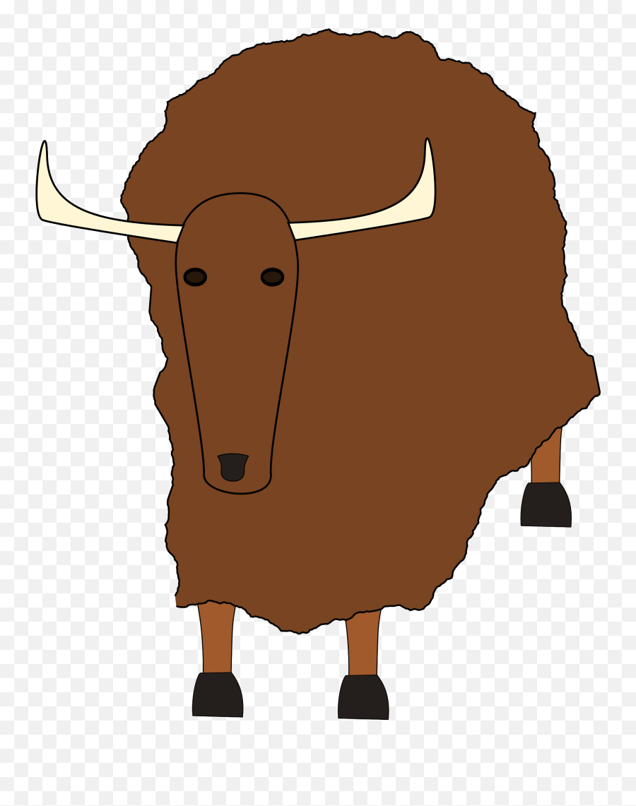 Yak Transparent Png Clipart Free - Yak Clipart Cub Emoji,Yak Emoji