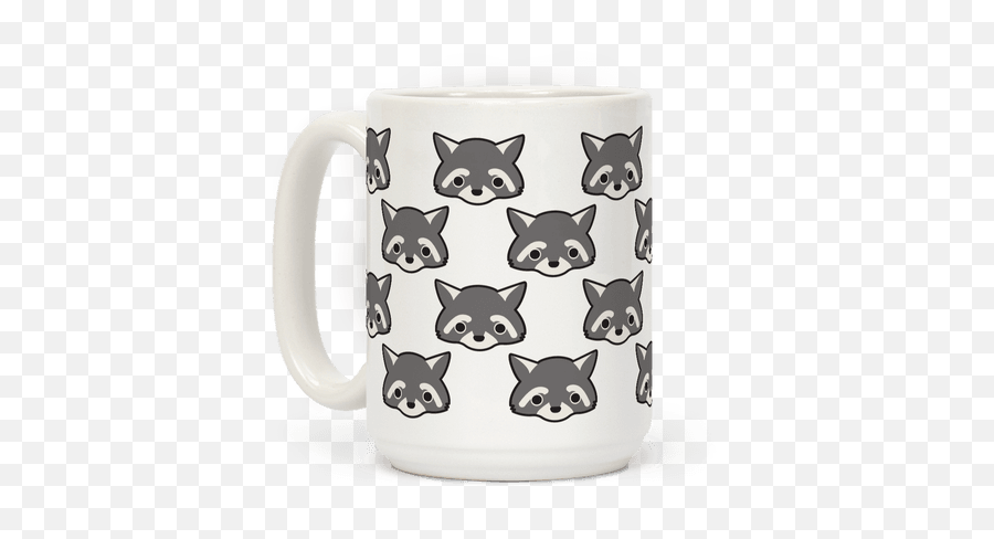 Smiley Face Emojiand Coffee Mugs Lookhuman - Coffee Cup,Raccoon Emoticon