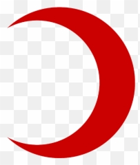 Red Crescent Moon Transparent Hd Png - London Underground Emoji,Crescent Moon Emoji Png