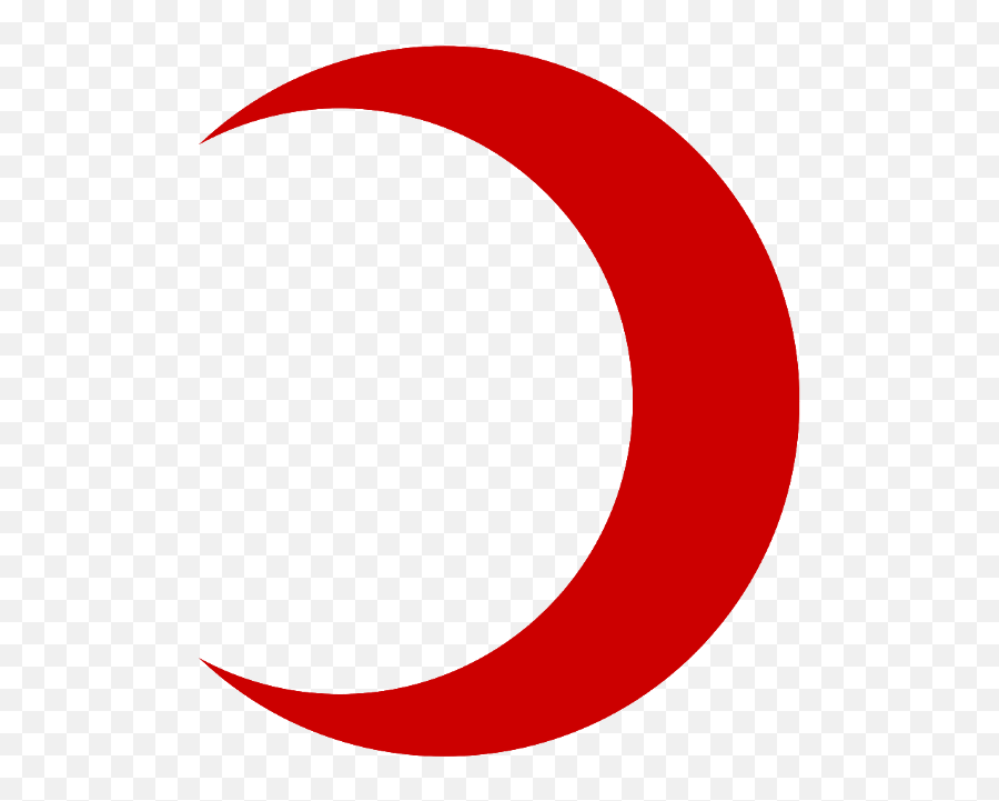 Red Crescent Moon Transparent Hd Png - London Underground Emoji,Crescent Moon Emoji Png