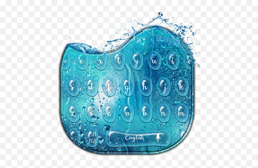 Glass Water Keyboard Theme U2013 Appar På Google Play - Lovely Emoji,Water Splash Emoji