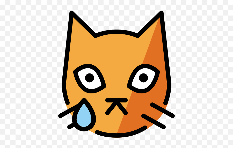 Openmoji - Smiling Cat Face Vector Emoji,Cat Emoji Png