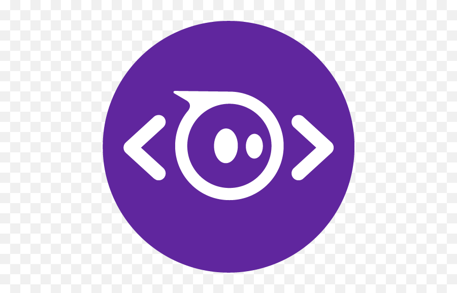 Sphero Mini - Dot Emoji,Purple Circle Emoji