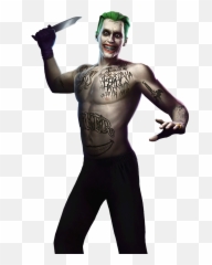Joker Png - Suicide Squad Joker Injustice Emoji,Harley Quinn Emoji