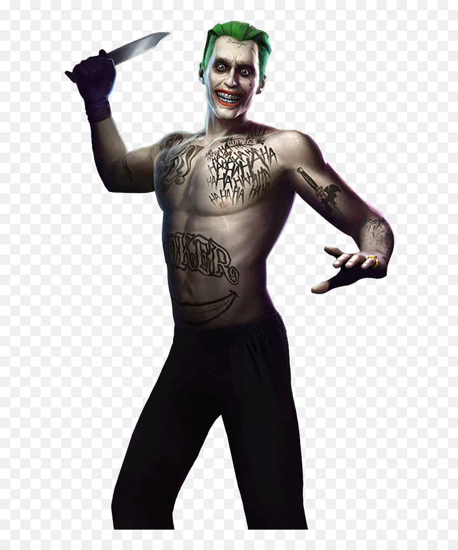 Joker Png - Suicide Squad Joker Injustice Emoji,Harley Quinn Emoji