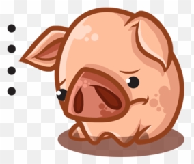 Please - Cartoon Emoji,Boar Emoji