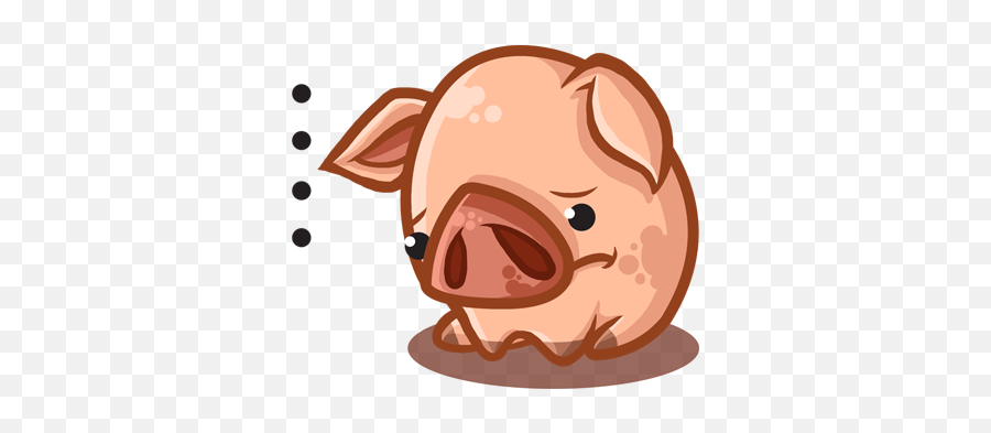 Please - Cartoon Emoji,Boar Emoji