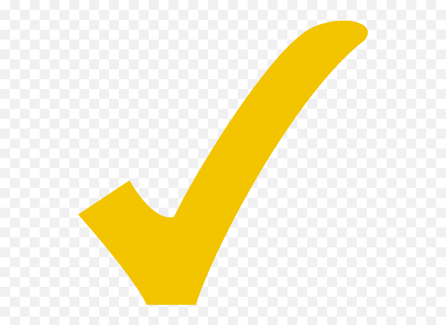 Yellow Check - Yellow Check Icon Png Emoji,Check Mark Emoji