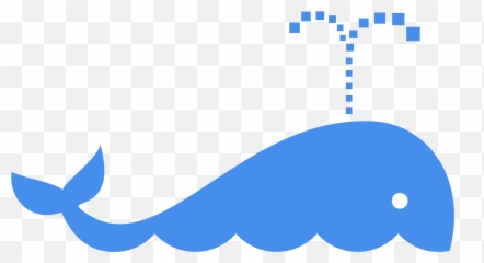 Whale Chibird Transparent Png Clipart - Logo Background Emoji