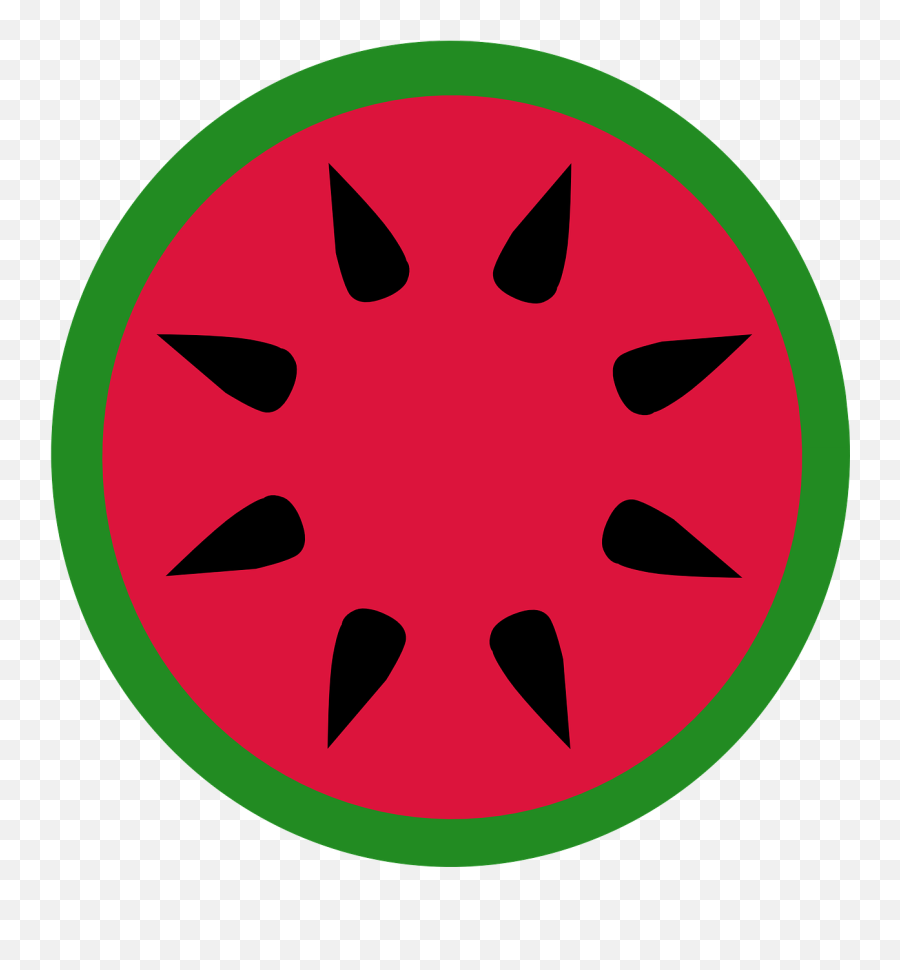 Watermelon Pink Melon Green Fruit - Ville De Saint Etienne Emoji,Gem Emoji
