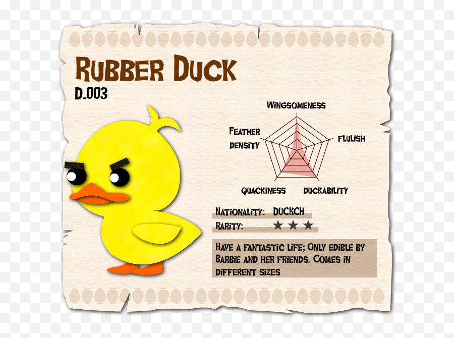 Rubber Duck From Supper Duck - Duck Emoji,Duck Emoji Copy And Paste