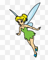 Tinker Bell Fairy Disney Fairies Youtube Peter Pan - Easy Drawing Of Fairy Emoji,Fairy Emoji