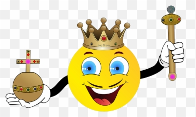 Monarchy Crown Jewels - Smiley Emoji,Crown Emoticon