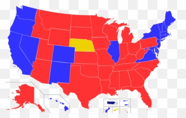 Map Of Usa - Assisted Suicide States Emoji