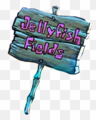 Spongebob Jellyfish Fields - Clip Art Emoji